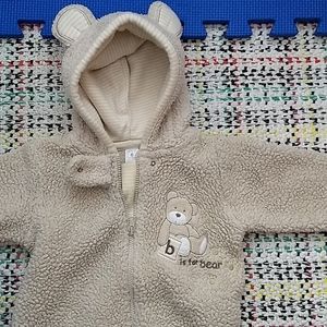 Carter's 6 month baby bunting snowsuit fleece